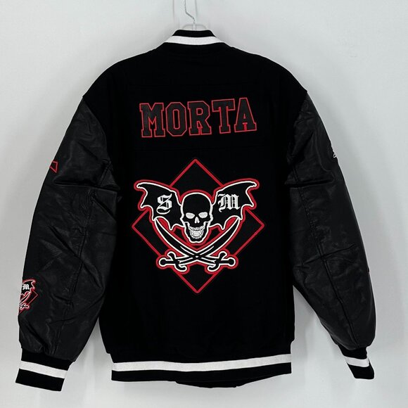 Men's Saint Morta Graveyard Varsity Jacket M - Picture 2 of 5